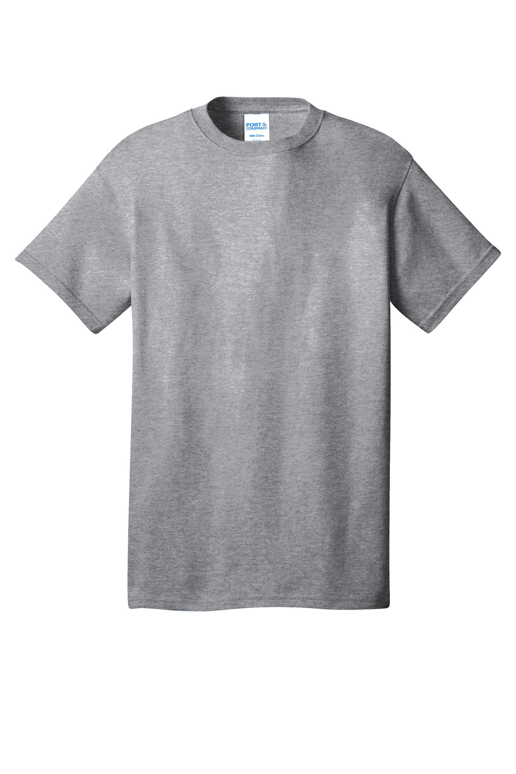 Port & Co™ Core Cotton Tee (Grey Heather)