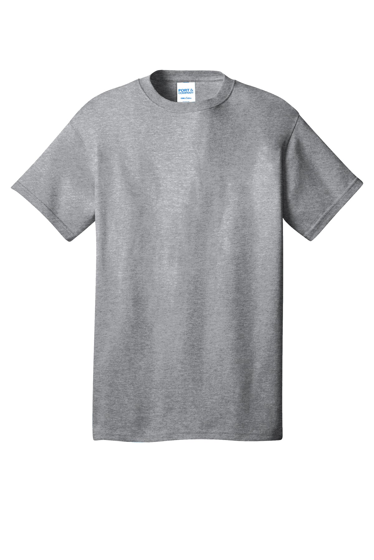 Port & Co™ Core Cotton Tee (Grey Heather)
